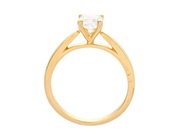 Smycken - ENSTENSRING, 18K guld med kuddslipad diamant  0,70 ct - View 2