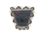 Smycken, BROSCH, sterlingsilver, i auktion: Allmänna – Tisdag 3 februari