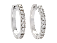 Smycken, ÖRHÄNGEN, 18K vitguld, i auktion: Valentin – Lördag 7 februari