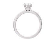 Smycken - ENSTENSRING, 18K vitguld - View 2