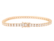 Smycken - TENNISARMBAND, 18K guld - View 2