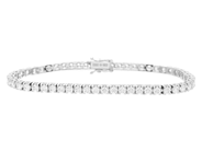 Smycken - TENNISARMBAND, 18K vitguld - View 1