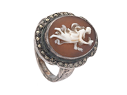 Smycken, RING, silver, i auktion: Lilla Smycken – Tisdag 27 januari