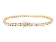 Smycken - TENNISARMBAND, 18K vitguld - View 2