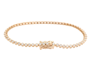 Smycken - TENNISARMBAND, 18K guld - View 2