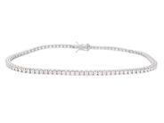Smycken - TENNISARMBAND, 18K vitguld - View 1