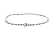 Smycken - TENNISARMBAND, 18K vitguld - View 2