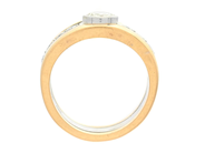 Smycken - RING, 18K guld/vitguld - View 2