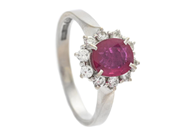 Smycken, CARMOSÉRING, 18K vitguld, i auktion: Klassiska – Lördag 24 januari