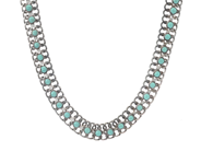 Smycken, COLLIER, silver, i auktion: Allmänna – Tisdag 3 februari