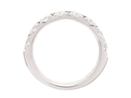 Smycken - ALLIANSRING, 18K vitguld - View 2