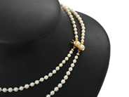 Smycken - PÄRLCOLLIER, lås i 18K guld - View 2