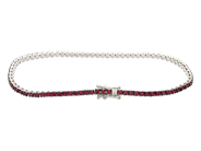 Smycken - TENNISARMBAND, 18K vitguld - View 2