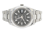 Klockor, ROLEX, Oyster Perpetual, i auktion: Klockor – Lördag 28 februari