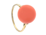 Smycken, RING, förgyllt silver, i auktion: Lilla Smycken – Tisdag 10 februari