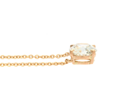 Smycken - ENSTENSCOLLIER, 18K guld - View 2