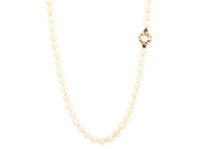 Smycken - PÄRLCOLLIER, odlade pärlor ca 7 mm - View 1