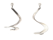 Smycken, GEORG JENSEN, örhängen, i auktion: Moderna – Lördag 14 februari