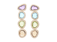 Smycken - ÖRHÄNGEN, 18K guld - View 1