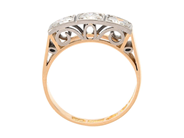 Smycken - TRESTENSRING, 18K guld - View 2