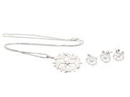 Smycken, SMYCKESSET, sterlingsilver, i auktion: Allmänna – Tisdag 31 mars