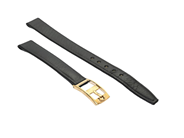 Klocktillbehör, LÄDERBAND, till Omega damur, i auktion: Lilla Klockor – Torsdag 2 april