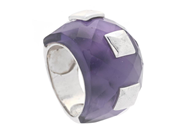 Smycken, RING, sterlingsilver, i auktion: Allmänna – Tisdag 31 mars