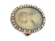 Smycken, RING, 18K guld/silver, i auktion: Klassiska – Lördag 21 februari