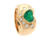 Smycken, RING, 18K guld, i auktion: Klassiska – Lördag 21 februari