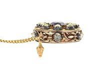 Smycken - VINAIGRETTE, 14K trefärgat guld/silver - View 2