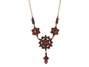 Smycken, COLLIER, gulmetall, i auktion: Allmänna – Tisdag 31 mars