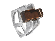 Smycken, RING, silver, i auktion: Allmänna – Tisdag 31 mars