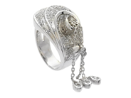 Smycken - RING, tassel - View 1