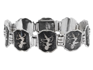 Smycken, ARMBAND, sterlingsilver, i auktion: Allmänna – Tisdag 31 mars