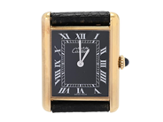 Klockor, must de CARTIER, Tank, i auktion: Klockor – Lördag 28 mars