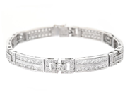 Smycken - ARMBAND, 18K vitguld - View 1