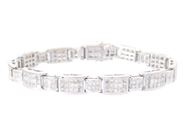 Smycken - ARMBAND, 18K vitguld - View 1