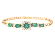 Smycken, ARMBAND, 18K guld, i auktion: Klassiska – Lördag 21 mars