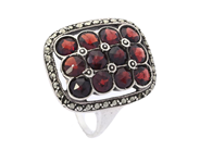 Smycken, RING, silver, i auktion: Lilla Smycken – Tisdag 24 mars