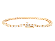 Smycken - TENNISARMBAND, 14K guld - View 2