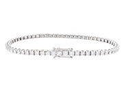 Smycken - TENNISARMBAND, 18K vitguld - View 2