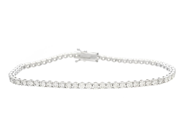 Smycken - TENNISARMBAND, 18K vitguld - View 1