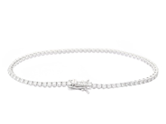 Smycken - TENNISARMBAND, 18K vitguld - View 2