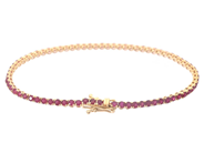 Smycken - TENNISARMBAND, 18K guld - View 2