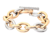 Smycken - ARMBAND, 18K guld/vitguld - View 1