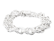 Smycken, ARMBAND, silver, i auktion: Allmänna – Tisdag 12 maj