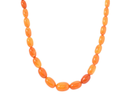 Smycken, COLLIER, bärnsten, i auktion: Lilla Smycken – Tisdag 21 april