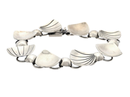 Smycken, ARMBAND, sterlingsilver, i auktion: Allmänna – Tisdag 31 mars