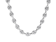 Smycken, COLLIER, silver, i auktion: Lilla Smycken – Tisdag 24 mars