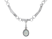 Smycken, COLLIER, sterlingsilver, i auktion: Lilla Smycken – Tisdag 24 mars
